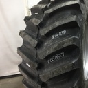 IF 800/70R38 Firestone Radial Deep Tread 23 R-1W on Case IH Silver Mist 10-Hole Formed Plate W/Weight Holes 99%
