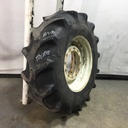 18.4/-30 Firestone Champion Spade Grip R-2 on New Holland White 12-Hole Waffle Wheel (Groups of 2 bolts) 25%