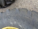 480/80R38 Goodyear Farm UltraTorque Radial R-1 on John Deere Yellow 10-Hole Dolly Dual 65%