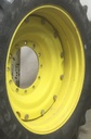 12"W x 38"D Stub Disc Rim with 12-Hole Center, John Deere Yellow