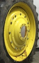 12"W x 50"D Stub Disc Rim with 10-Hole Center, John Deere Yellow