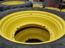620/70R42 Firestone Radial All Traction DT R-1W on John Deere Yellow 12-Hole Stub Disc 70%