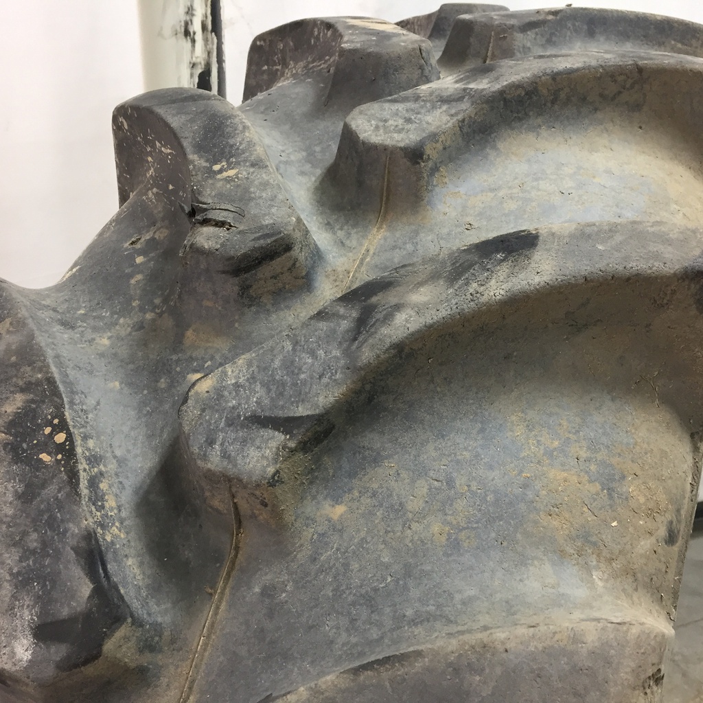 480/80R30 Firestone Radial All Traction DT R-1W on John Deere Yellow 8-Hole Rim with Clamp/U-Clamp (groups of 2 bolts) 70%