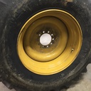 18.4/-30 Titan Farm Hi Traction Lug R-1 on Industrial Yellow  10-Hole Formed Plate 99%