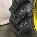 480/70R34 Goodyear Farm DT810 Super Traction R-1W on John Deere Yellow 12-Hole Waffle Wheel (Groups of 3 bolts) 65%