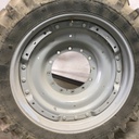 10"W x 38"D Waffle Wheel (Groups of 3 bolts) Rim with 12-Hole Center, Agco Corp Gray