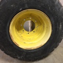 380/60R16.5 Goodyear Farm Implement Radial FS24 I-1 on John Deere Yellow 8-Hole Implement 60%