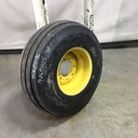 12.5/L-15 Goodyear Farm FI Highway Service II I-1 on John Deere Yellow 8-Hole Implement 99%