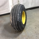 12.5/L-15 Goodyear Farm FI Highway Service II I-1 on John Deere Yellow 8-Hole Implement 99%