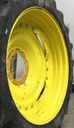 10"W x 42"D Waffle Wheel (Groups of 3 bolts) Rim with 10-Hole Center, John Deere Yellow