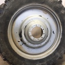 480/80R50 Michelin AgriBib R-1W on Case IH Silver Mist 10-Hole Formed Plate W/Weight Holes 50%
