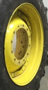 15"W x 34"D Waffle Wheel (Groups of 3 bolts) Rim with 12-Hole Center, John Deere Yellow