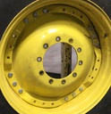 15"W x 34"D Waffle Wheel (Groups of 3 bolts) Rim with 10-Hole Center, John Deere Yellow