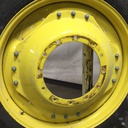 10"W x 42"D Waffle Wheel (Groups of 3 bolts) Rim with 12-Hole Center, John Deere Yellow