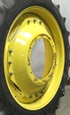 10"W x 42"D Waffle Wheel (Groups of 3 bolts) Rim with 12-Hole Center, John Deere Yellow