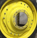 10"W x 42"D Waffle Wheel (Groups of 3 bolts) Rim with 12-Hole Center, John Deere Yellow