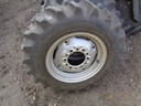 7/-14 Titan Farm Hi Traction Lug R-1 on Case IH Silver Mist 6-Hole Formed Plate 70%