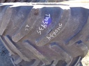 540/65R34 Goodyear Farm DT818 Optitrac R-1W on John Deere Yellow 12-Hole Waffle Wheel (Groups of 3 bolts) 40%