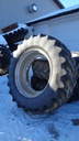 480/70R34 Firestone Radial 9000 R-1W on Case IH Silver Mist 16-Hole Waffle Wheel 40%