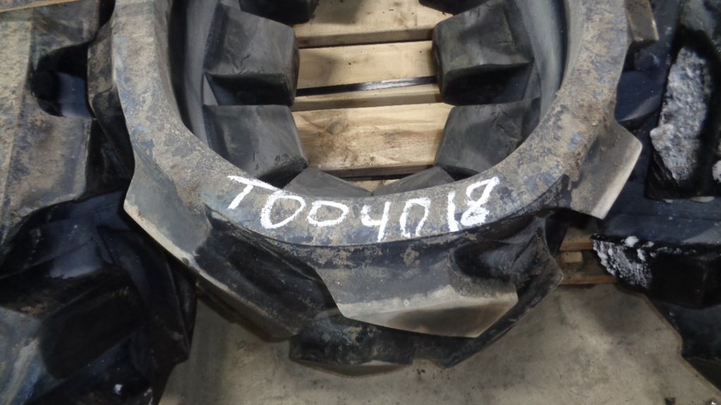 18.4/R26 Goodyear Farm Super Traction Radial R-1W on John Deere Yellow 8-Hole Formed Plate 55%