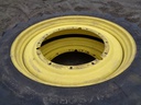 380/90R50 Goodyear Farm DT800 Optitrac R-1W on John Deere Yellow 12-Hole Stub Disc 70%