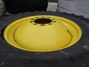 480/70R38 Firestone Performer 70 R-1W on John Deere Yellow 0-Hole Stub Disc 90%