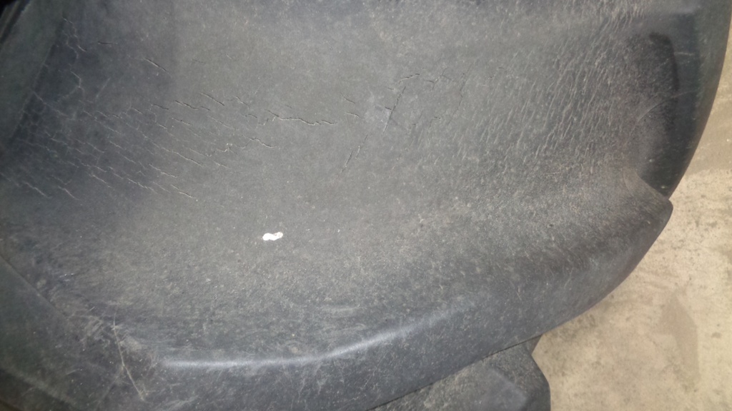 18.4/-30 Goodyear Farm Power Torque R-1 on Kubota Orange 10-Hole Formed Plate 80%