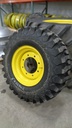 12.5/80-18 Goodyear Farm Sure Grip Lug NHS I-3 on John Deere Yellow 8-Hole Formed Plate 99%