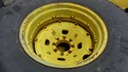 8-Hole Double Bevel Ag Center for 26" Rim, John Deere Yellow