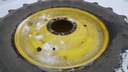 710/70R42 Firestone Radial All Traction DT R-1W on John Deere Yellow 10-Hole Formed Plate W/Weight Holes 50%