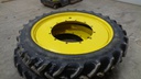 320/90R54 Goodyear Farm DT800 Super Traction R-1W on John Deere Yellow 12-Hole Stub Disc 85%
