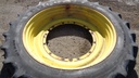 380/90R50 Goodyear Farm DT800 Optitrac R-1W on Case IH Silver Mist 12-Hole Stub Disc 80%