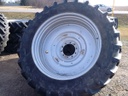 480/80R50 Michelin AgriBib R-1W on Case IH Silver Mist 10-Hole Formed Plate 80%