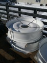 12"W x 46"D, New Holland White 10-Hole Bubble Disc