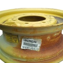 6"W x 15"D, Cat Yellow 8-Hole Formed Plate