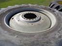 520/85R46 Goodyear Farm Super Traction Radial R-1W on Case IH Silver Mist 10-Hole Formed Plate 60%