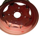 12"W x 26"D, Kubota Orange 6-Hole Rim with Clamp/Loop Style