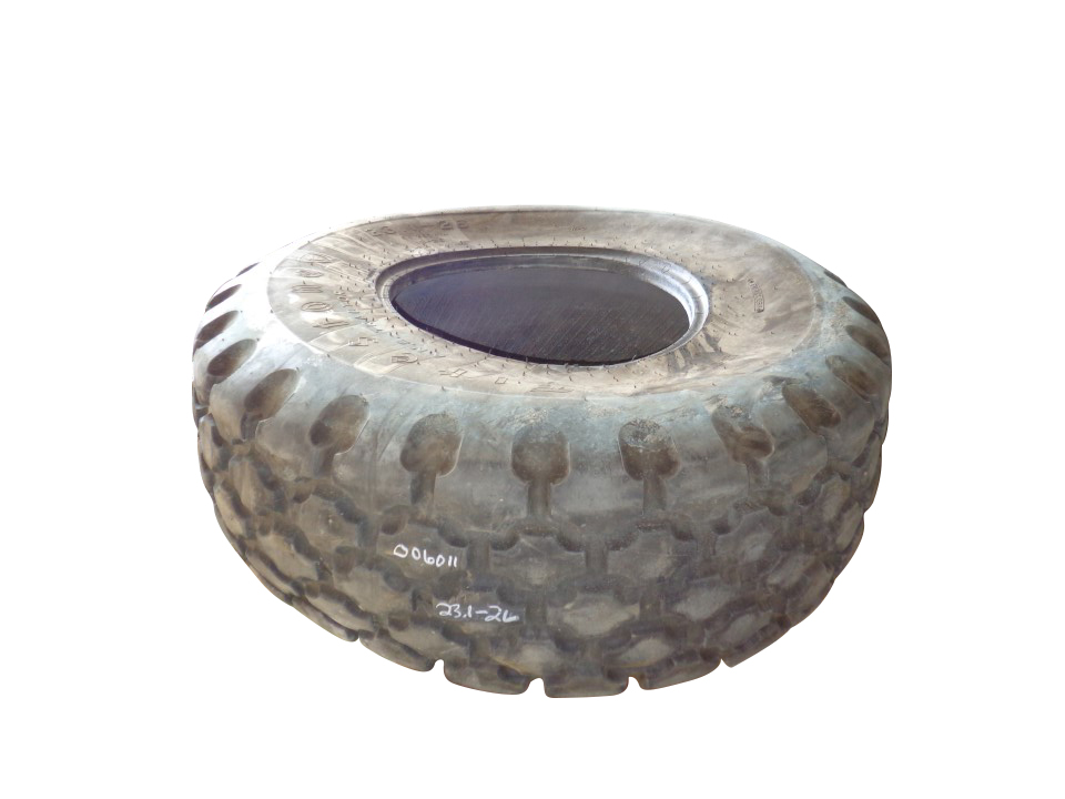 23.1/-26 Firestone All Non-Skid Tractor R-3, F (12 Ply) 99%