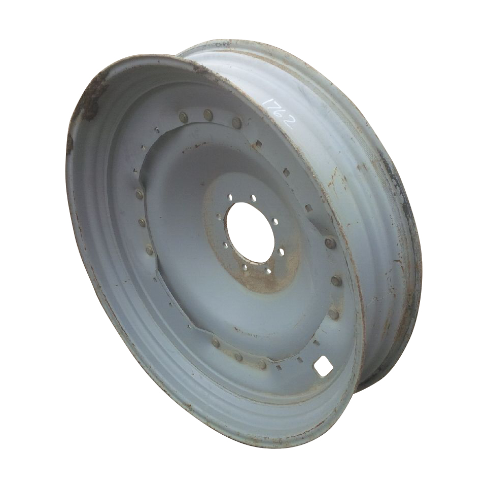 10"W x 46"D, Case IH Silver Mist 12-Hole Waffle Wheel (Groups of 3 bolts)