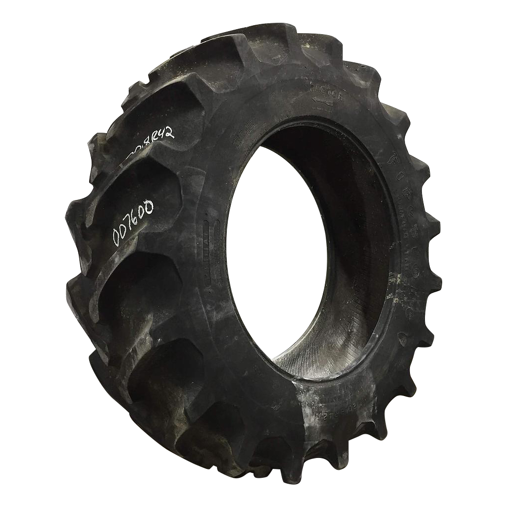 20.8/R42 Firestone Radial Champion Spade Grip R-2 155 A8, ** (10 Ply) 65%