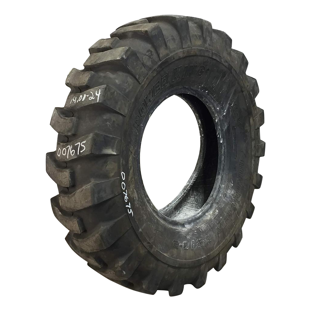 14.00/-24 Power King Road Grader G-2, F (12 Ply) 95%