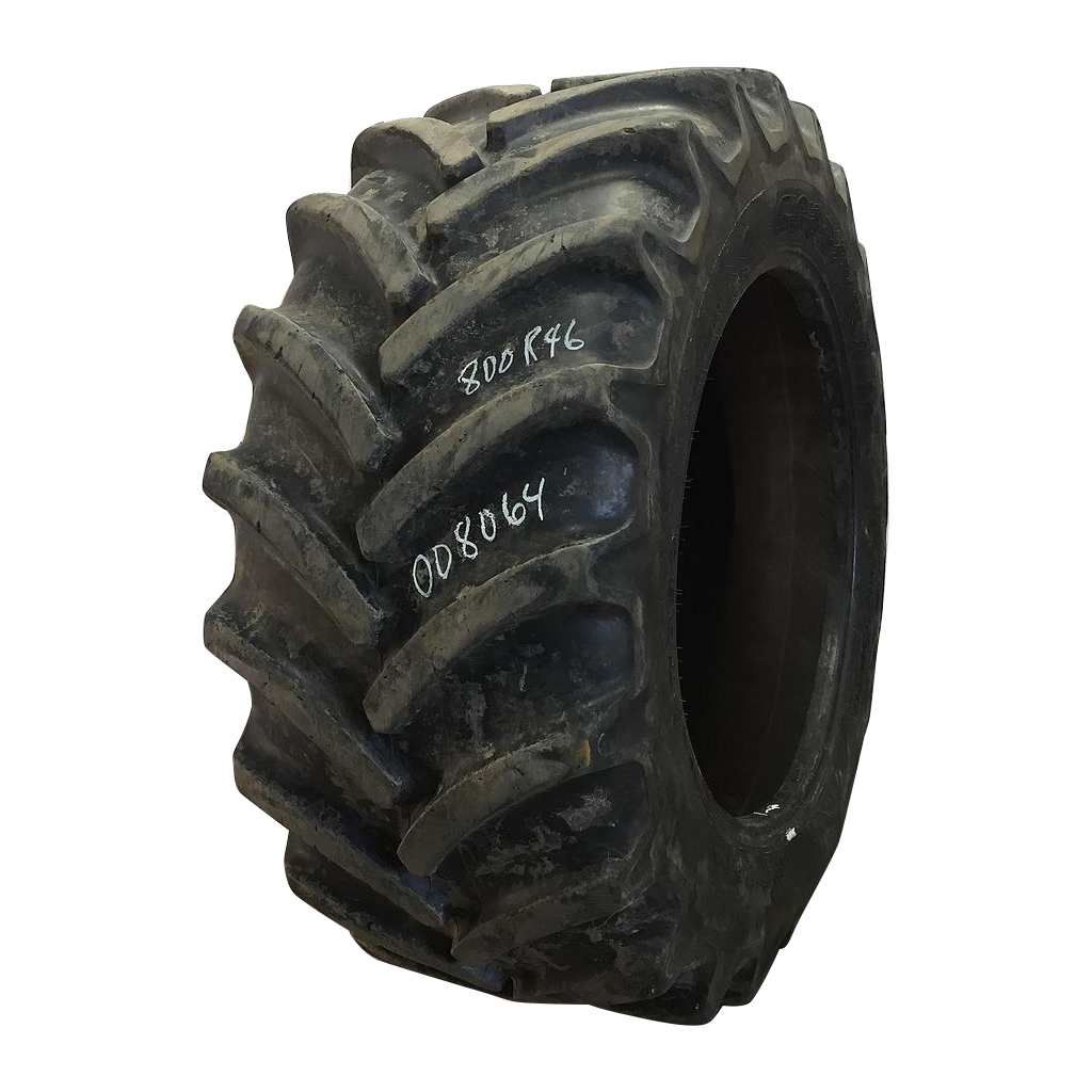 LSW IF 800/55R46 Goodyear Farm DT830 Optitrac R-1W 182 D 65%
