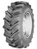 LSW 800/50R42 Goodyear Farm Super Traction Radial R-1W on Agco Corp Gray 12-Hole Formed Plate Sprayer