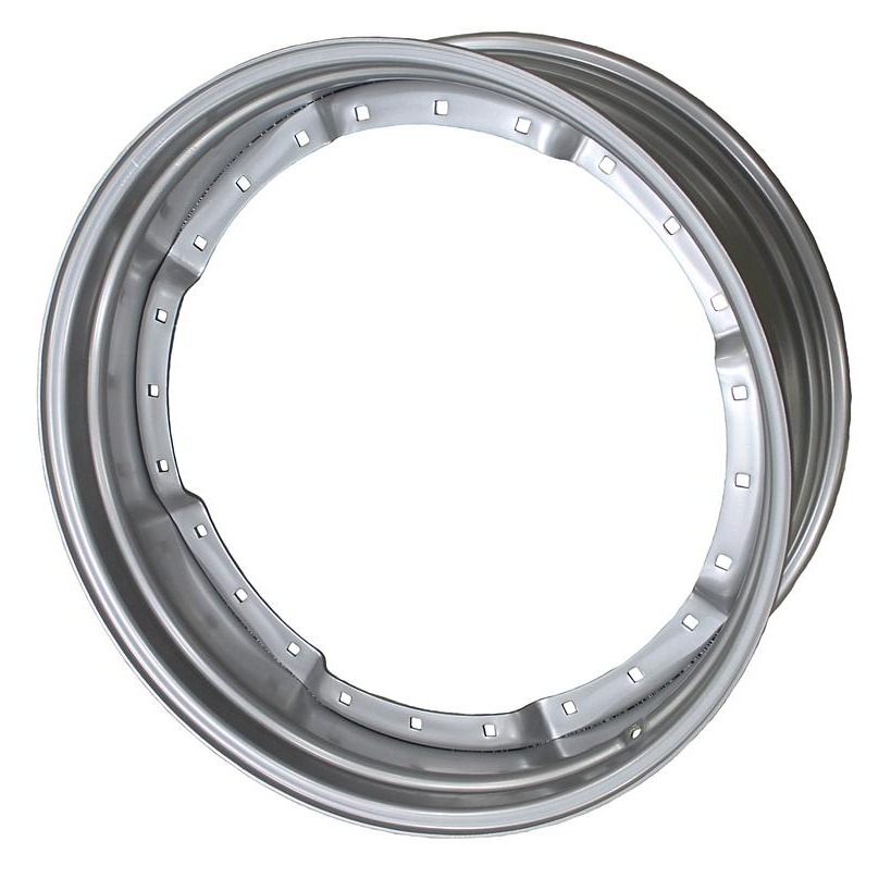 10"W x 42"D, Case IH Silver Mist 12-Hole Waffle Wheel (Groups of 3 bolts)