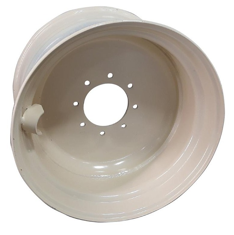13"W x 22.5"D, Off White 8-Hole Formed Plate