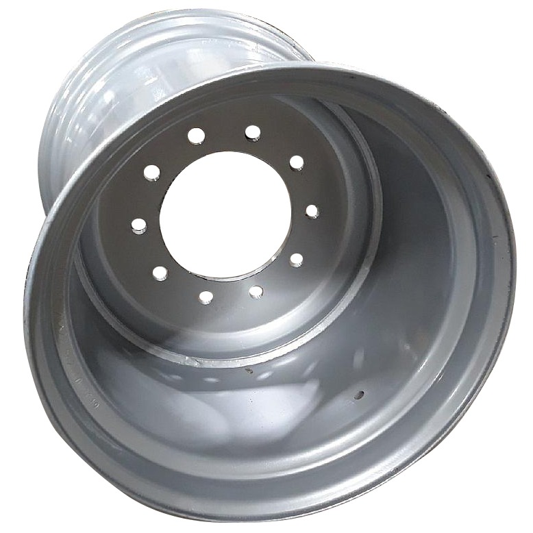 24"W x 22.5"D, Case IH Silver Mist 10-Hole Hub Pilot
