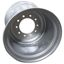 24"W x 22.5"D, Case IH Silver Mist 10-Hole Hub Pilot