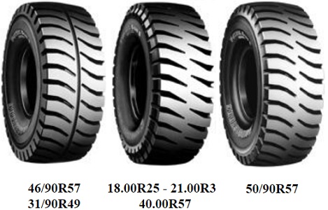 21.00/R35 Bridgestone VELS V-Steel E-Lug S E-4 2*