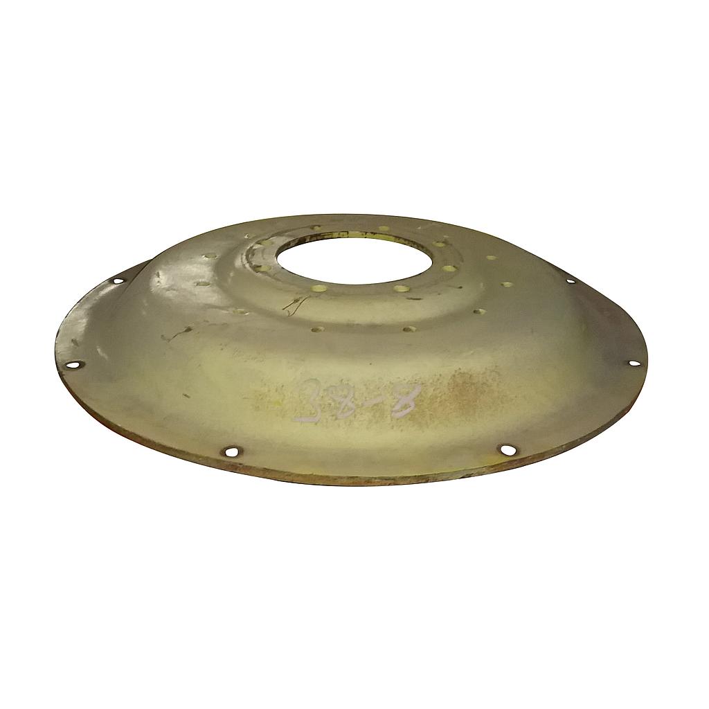 8-Hole Rim with Clamp/Loop Style Center for 38" Rim, John Deere Yellow