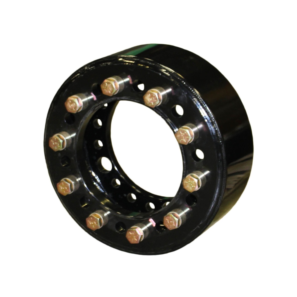 20-Hole 7"L Dolly Dual Spacer, Black